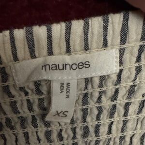 Maurice’s striped dress